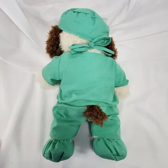 Build a Bear Scruffy Puppy Dog Doctor Surgeon Nurse Radiologist Scrubs 2013 - Picture 3 of 14